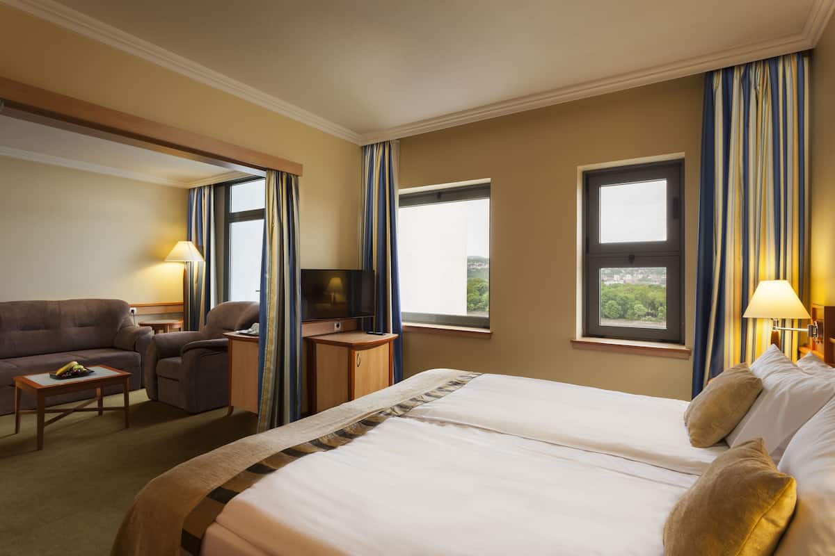 1 habitación y ropa de cama hipoalergénica