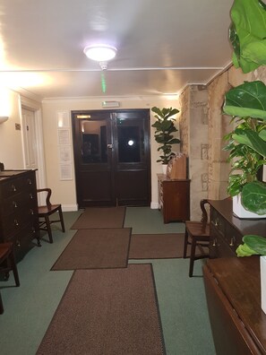 Interior entrance