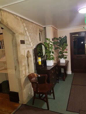 Interior entrance