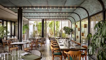 Breakfast, lunch, dinner served; French cuisine, garden views