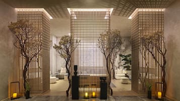 Ruang perawatan pasangan, sauna, ruang uap, dan pemandian Turki/hammam