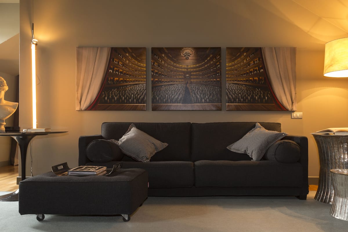 Suite, 1 Katil Raja (King) (Designer) | Cadar Frette Itali, peralatan tempat tidur premium, bar mini