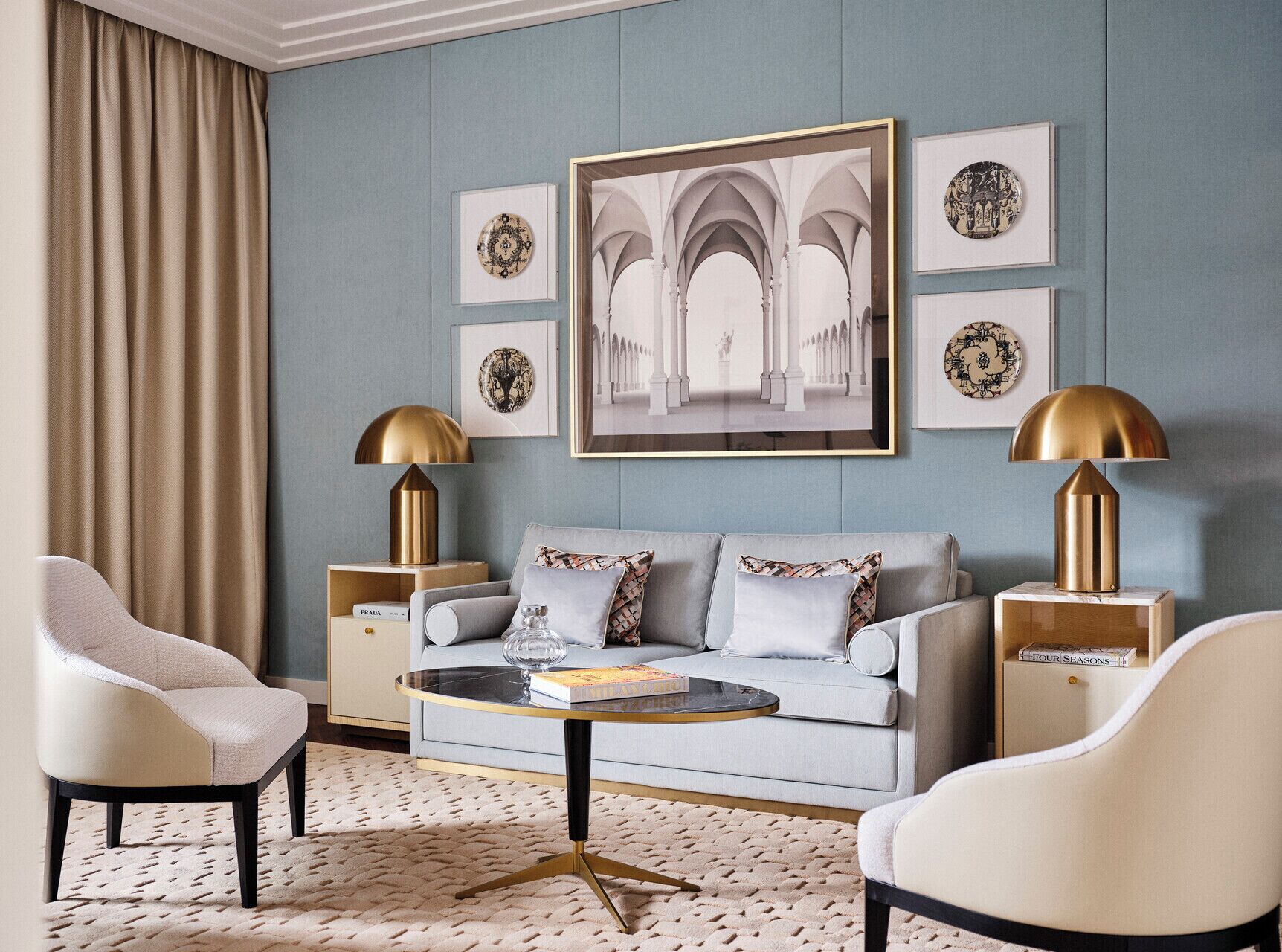 Executive Suite, 1 King Bed | Living area | Flat-screen TV, DVD player, pay movies