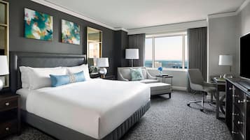 1 bedroom, premium bedding, down comforters, pillowtop beds