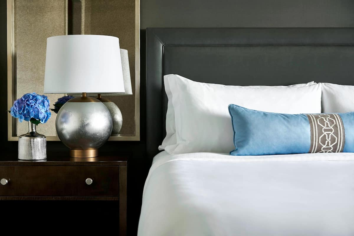 1 bedroom, premium bedding, down comforters, pillowtop beds