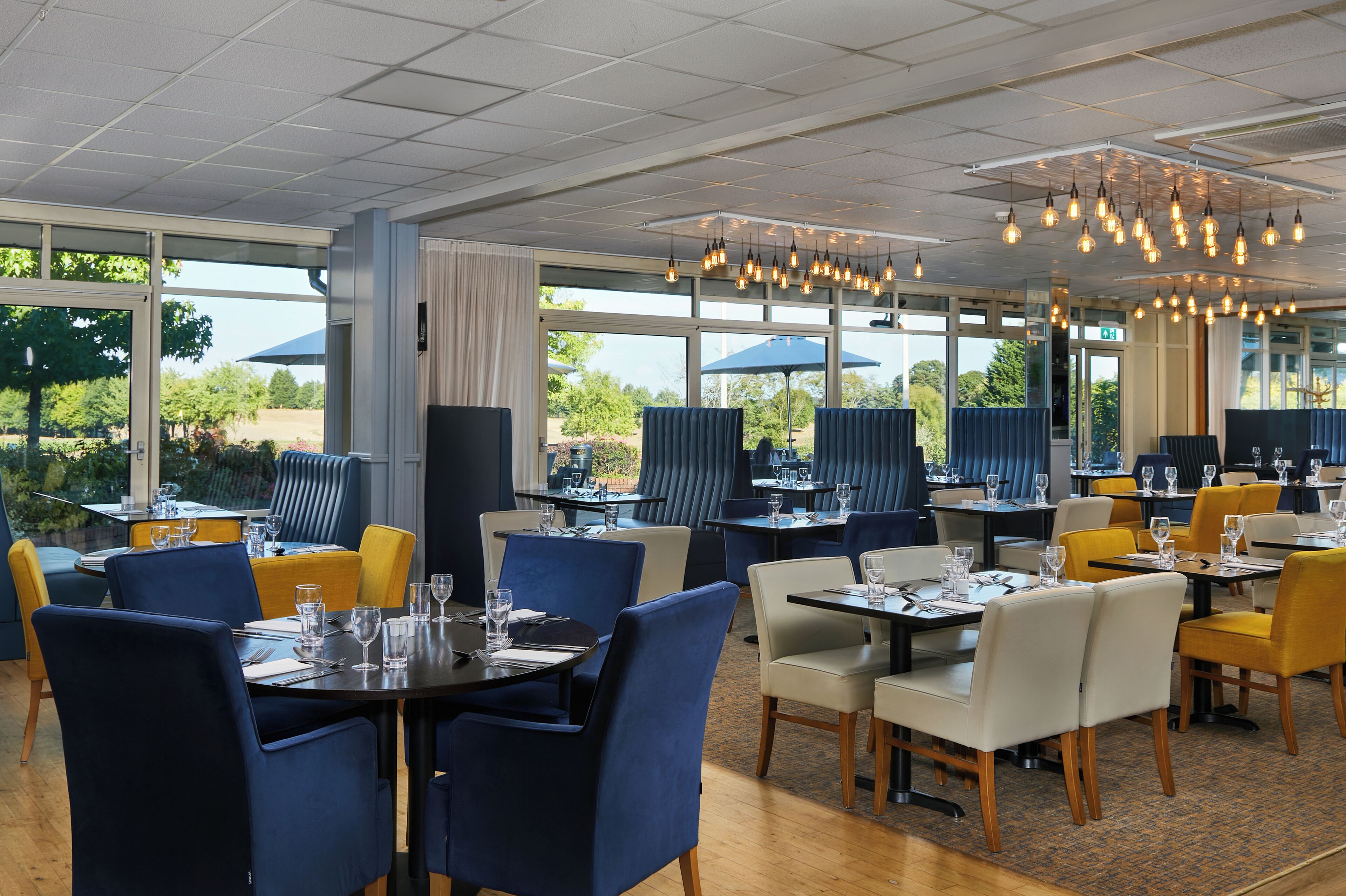 breakfast, lunch, dinner served; british cuisine, garden views