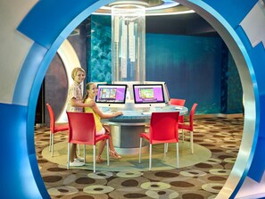 Zona de juegos infantil cubierta