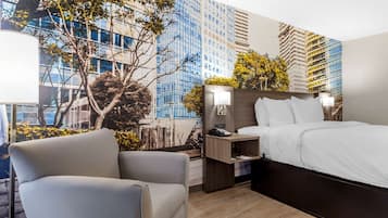 Standard Room, 1 King Bed, Non Smoking | Pillowtop beds, desk, iron/ironing board, free WiFi