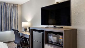 Room, 1 King Bed, Accessible, Non Smoking | Pillowtop beds, desk, iron/ironing board, free WiFi