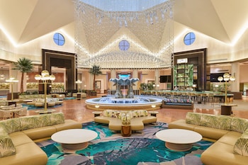 Lobby lounge at Walt Disney World Dolphin