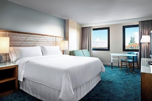 Premium bedding, down duvets, pillow-top beds, in-room safe