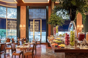 Daily buffet breakfast (EUR 38 per person)
