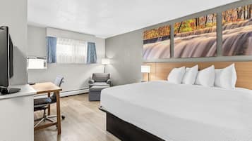 Habitación estándar, 1 cama de matrimonio grande | Escritorio y espacio para trabajar con un portátil