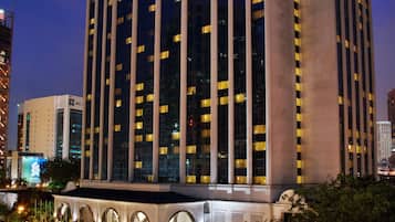 Front of property – evening/night
