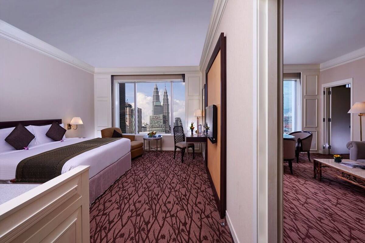Quarto luxo (Twin Tower View)