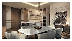 Suite, 1 cama de matrimonio grande (Waldorf Astoria) | Comedor
