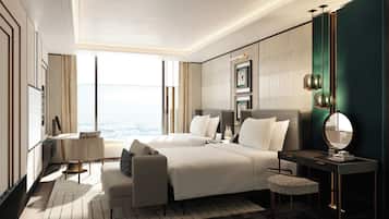 Minibar, in-room safe, desk, blackout curtains
