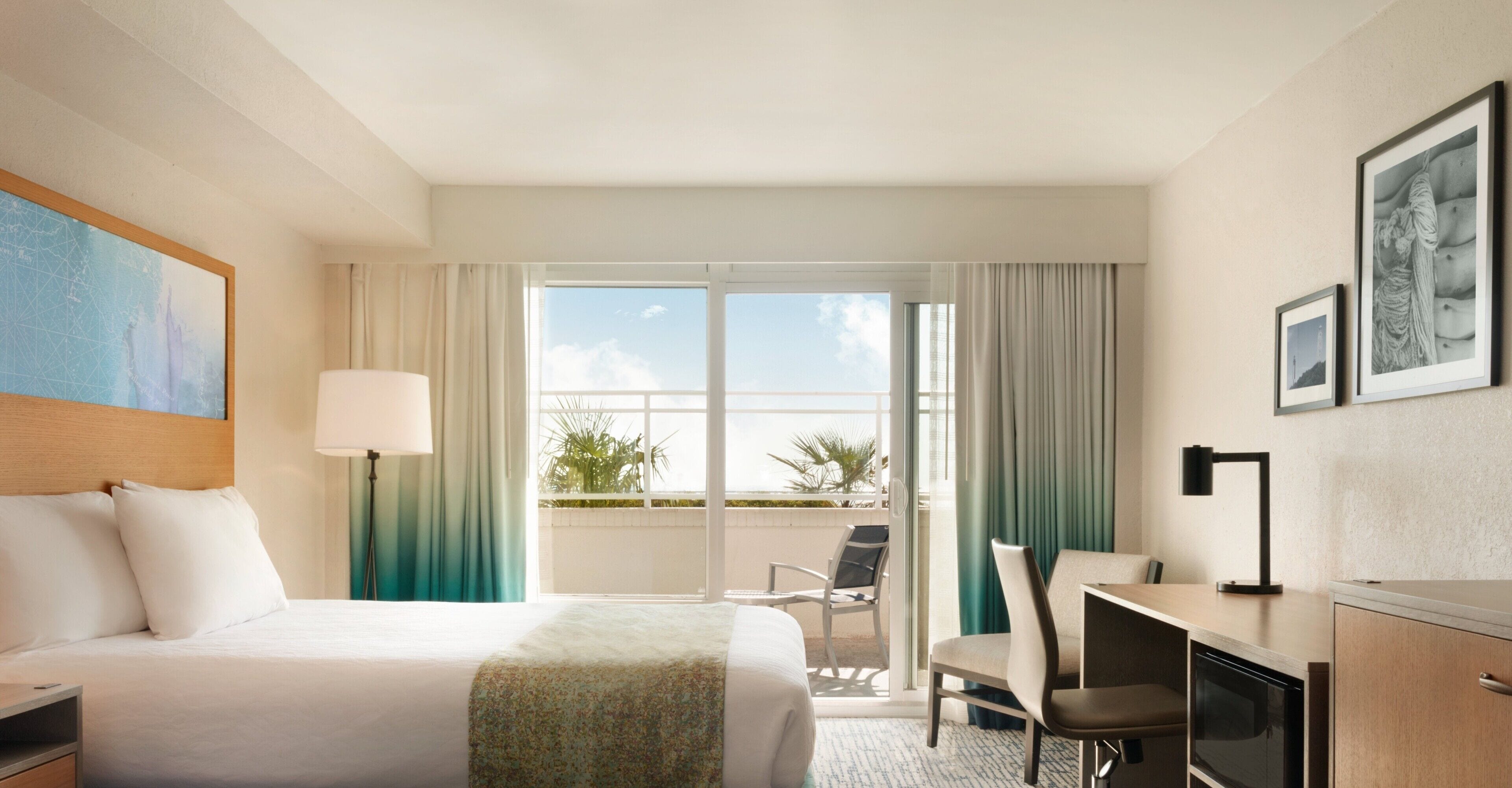 Hypo-allergenic bedding, in-room safe, desk, laptop workspace