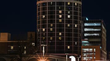 Front of property – evening/night