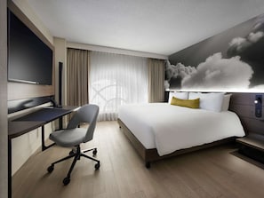 1 chambre, literie de qualité, coffre-fort, bureau