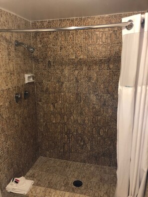 Suite, 1 Bedroom | Bathroom | Hair dryer, towels, soap, shampoo