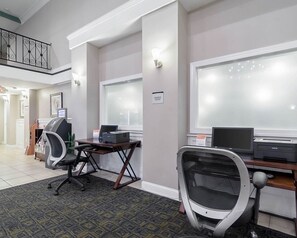 Business centre - Rodeway Inn & Suites Williamsburg Central (Williamsburg)