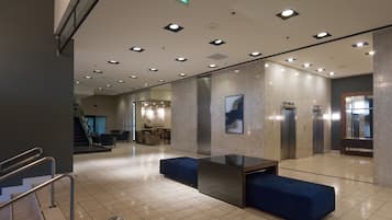 Sala de estar en el lobby