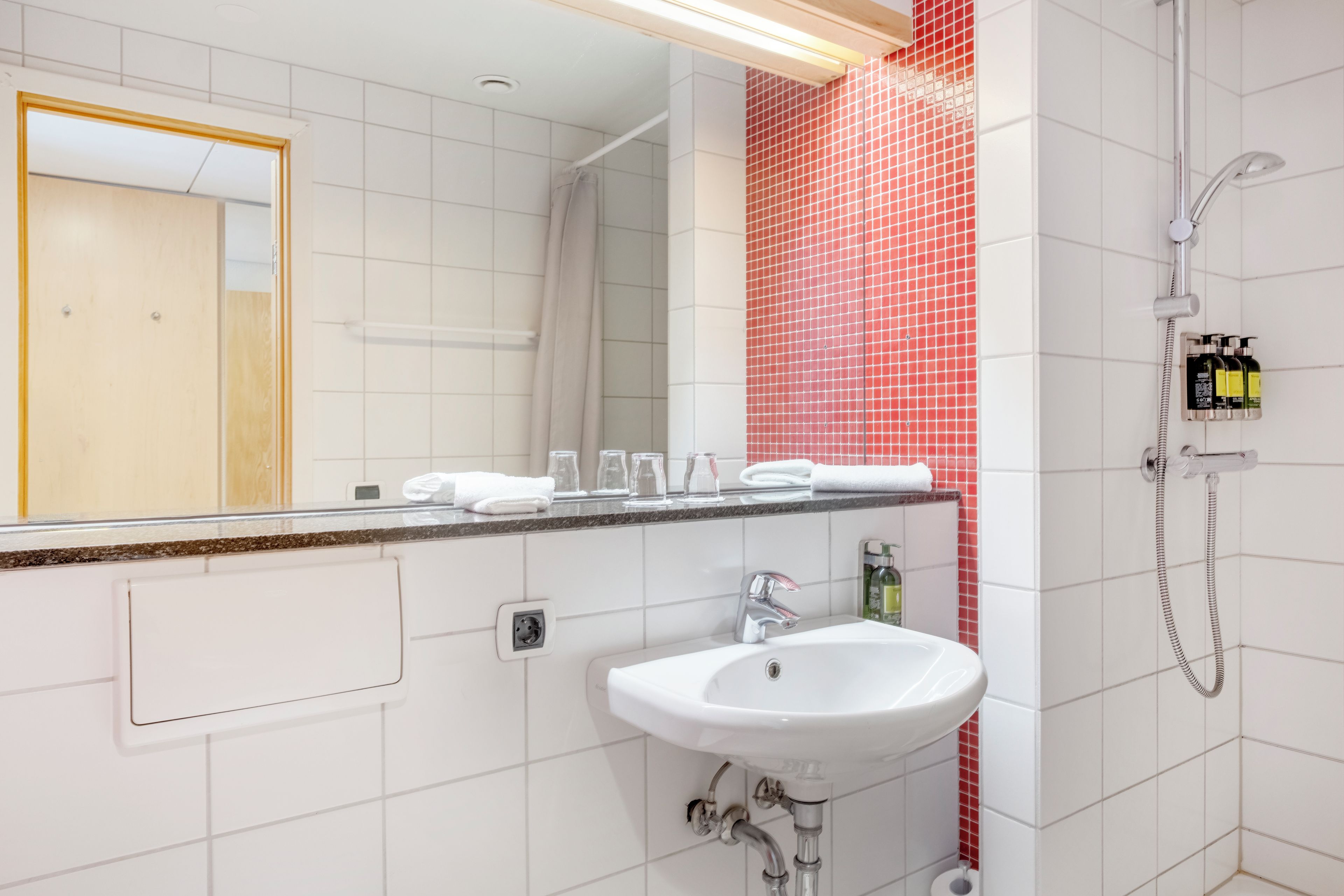 Standard Double Room | Bathroom | Eco-friendly toiletries, hair dryer, towels, toilet paper