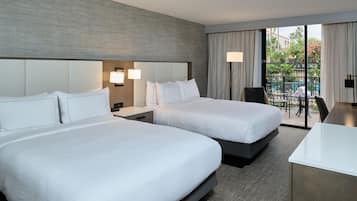 In-room safe, desk, laptop workspace, blackout drapes