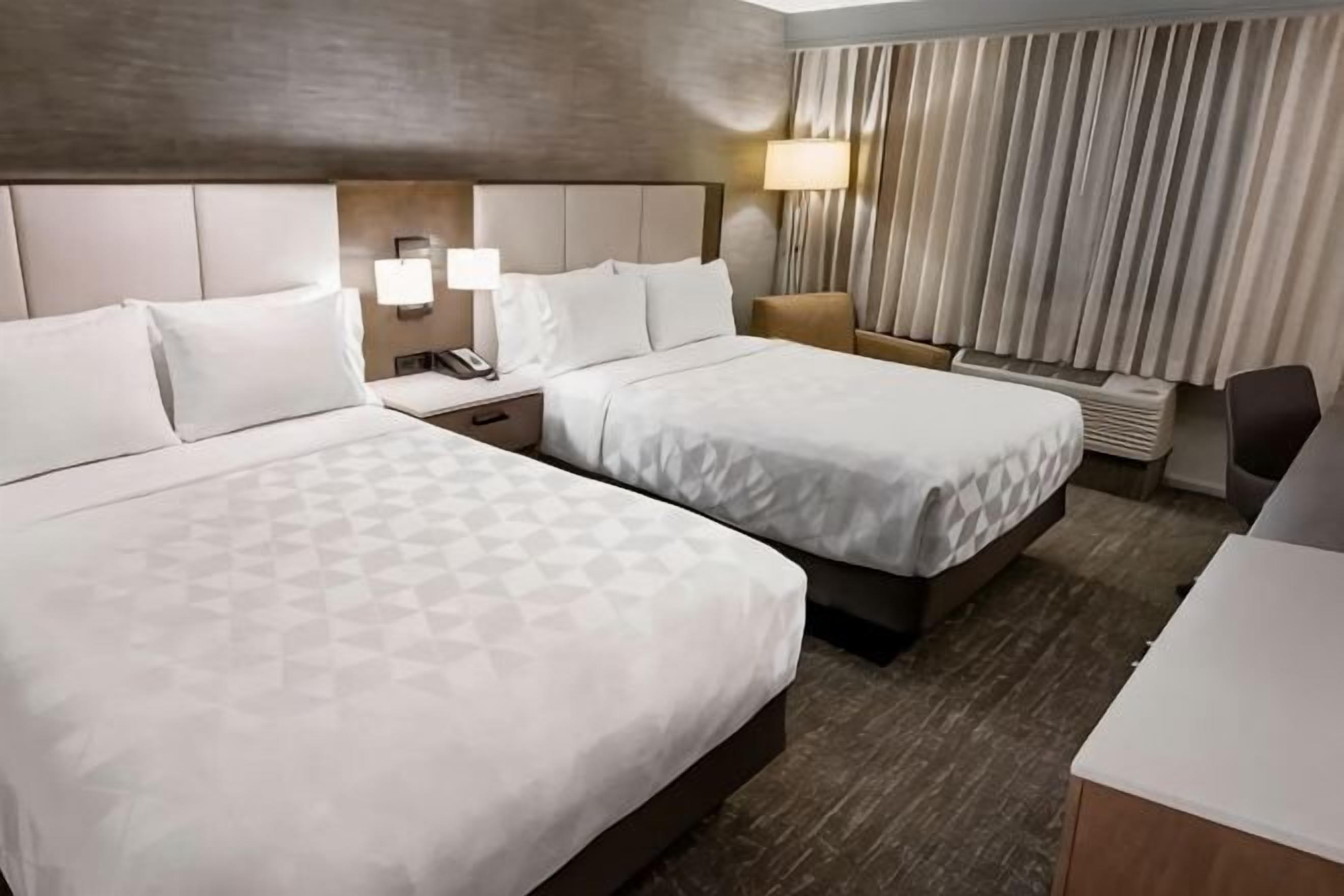 In-room safe, desk, laptop workspace, blackout drapes
