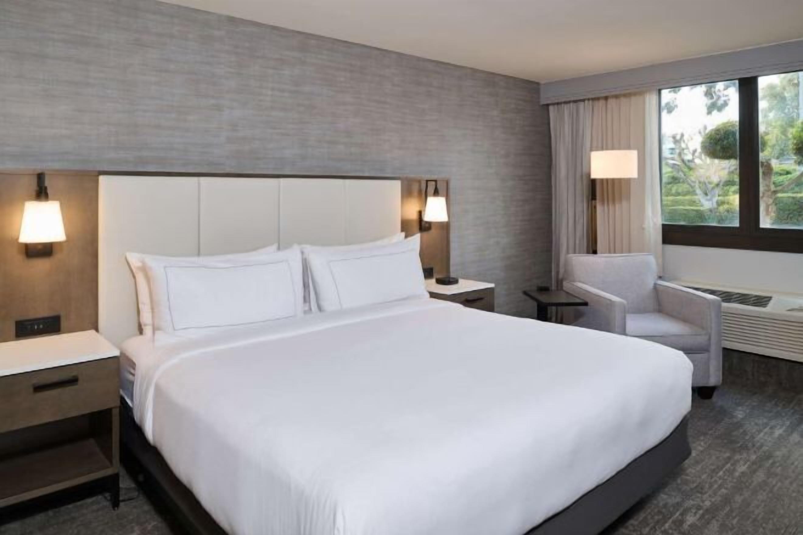 In-room safe, desk, laptop workspace, blackout drapes