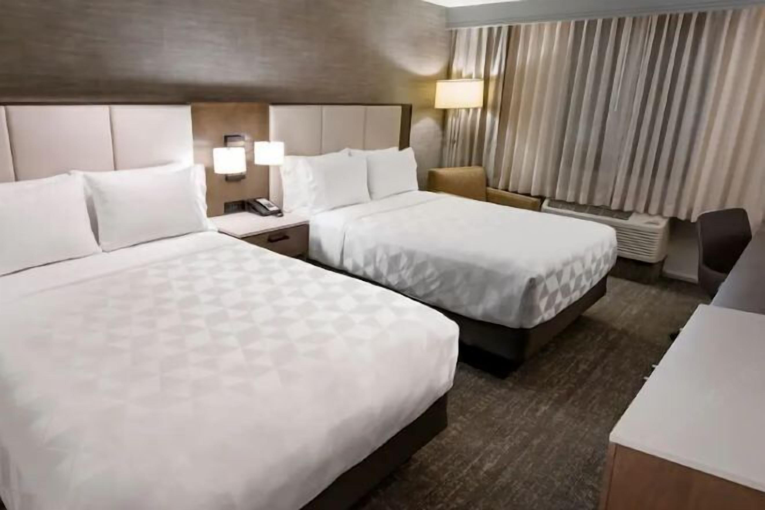 In-room safe, desk, laptop workspace, blackout drapes