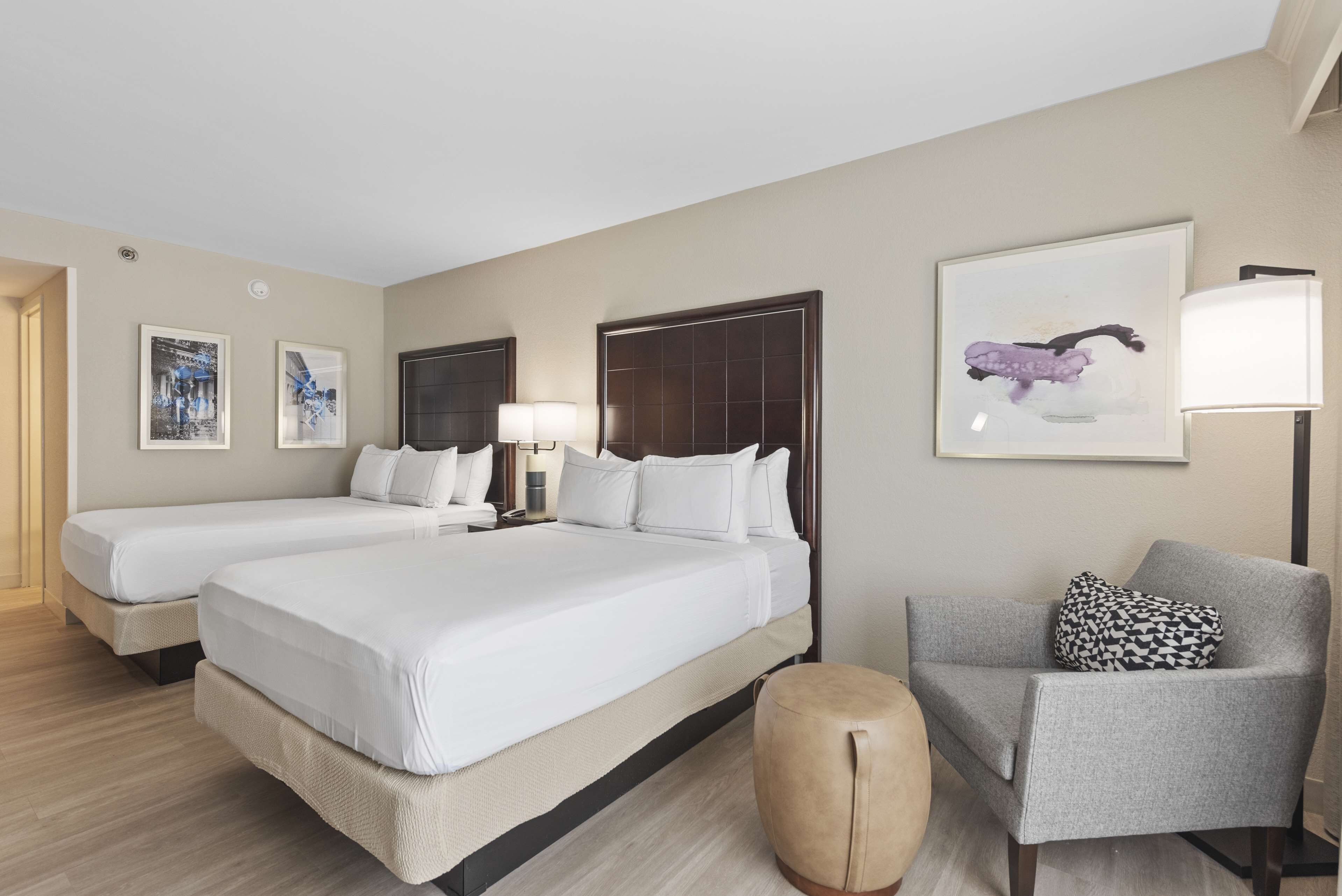 2 double beds nonsmoking | premium bedding, in-room safe, desk, blackout curtains