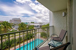 Standard Room, 2 Double Beds, Non Smoking, Balcony | View from room