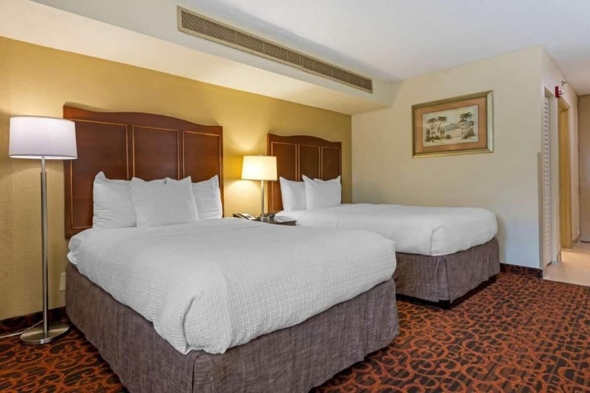 In-room safe, desk, laptop workspace, blackout drapes