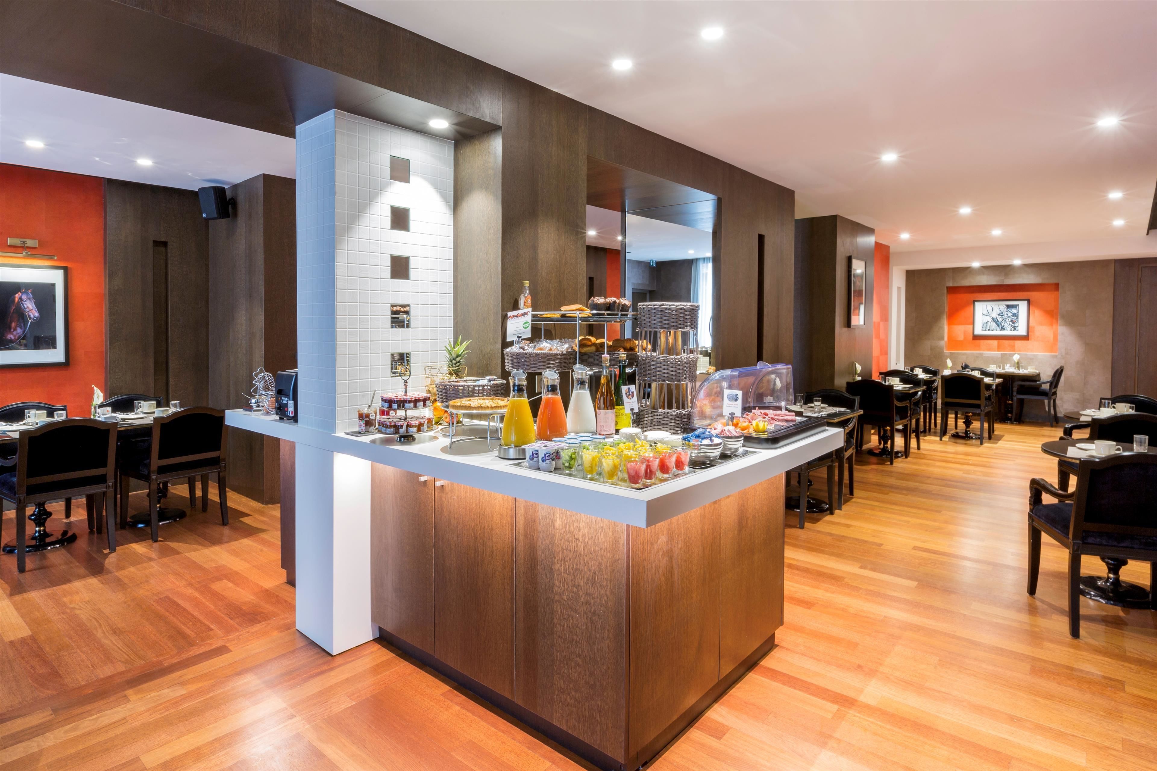 daily buffet breakfast (eur 22.50 per person)