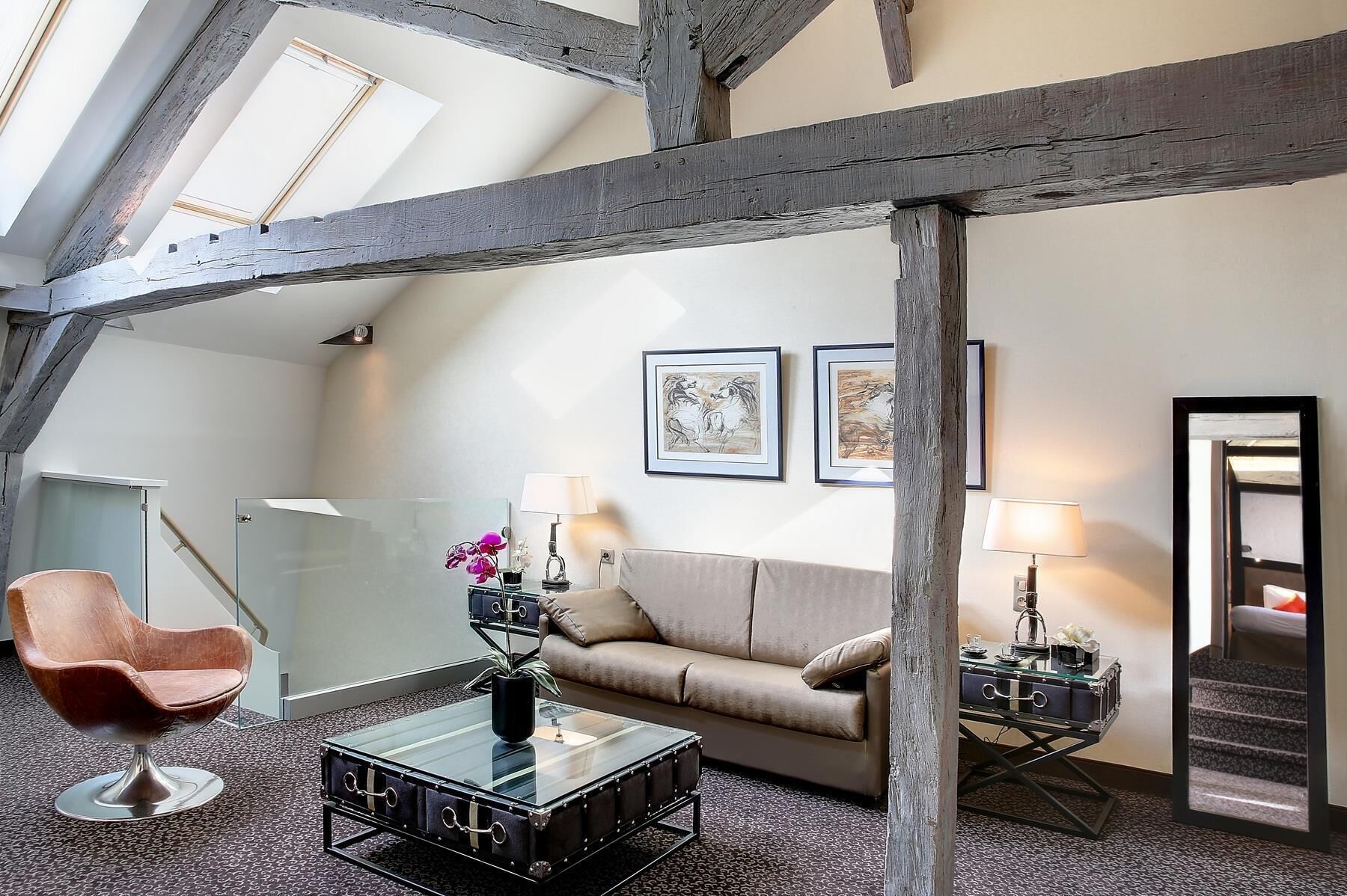 family suite, 1 king bed, bathtub (separate living room) | premium bedding, pillow-top beds, minibar, in-room safe