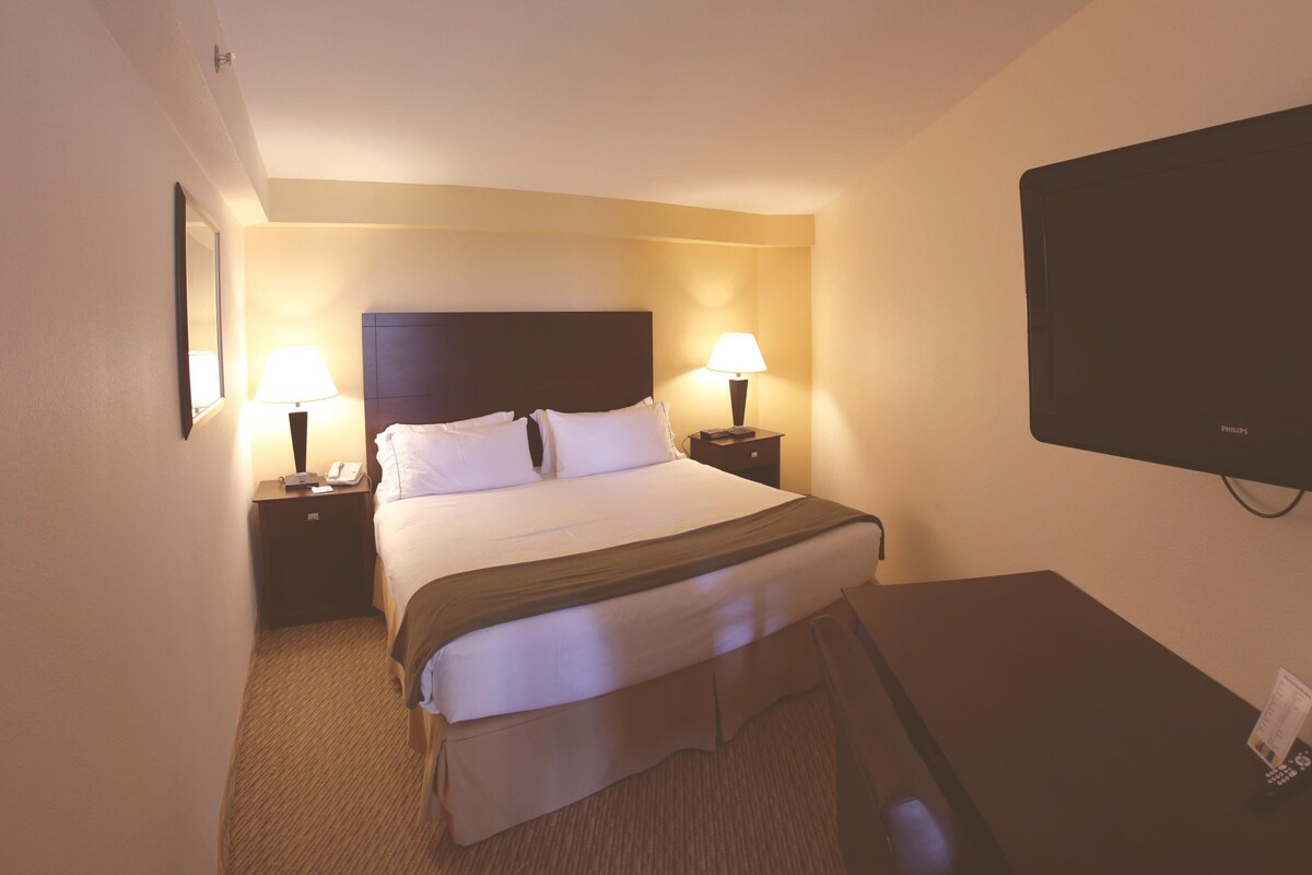 Standard Room, 1 King Bed | Premium bedding, desk, soundproofing, iron/ironing board