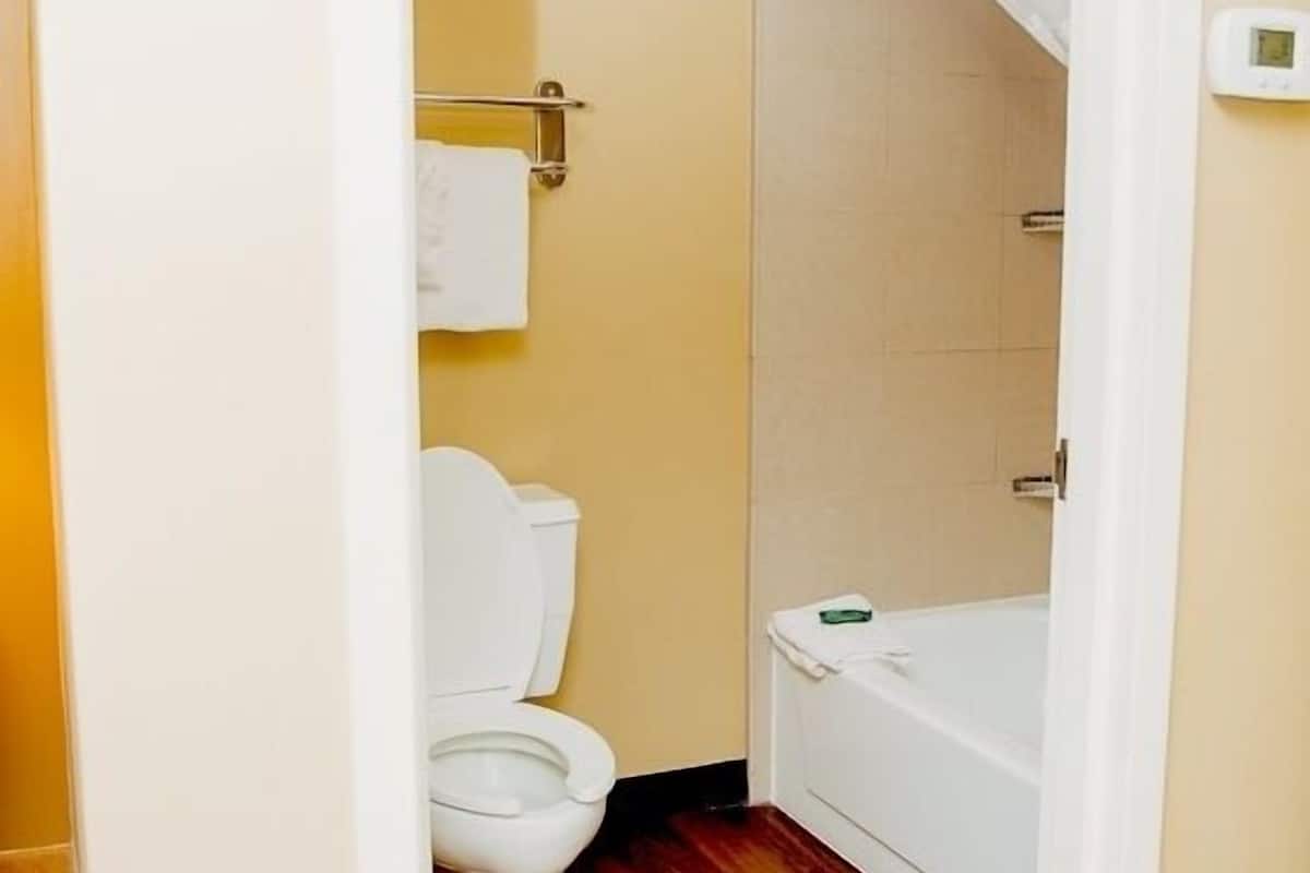 hypo-allergenic bedding, blackout curtains, iron/ironing board