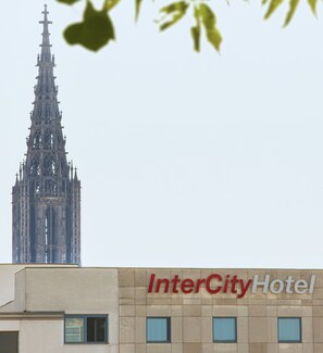 Blick von der Unterkunft