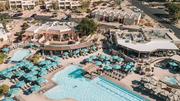 2 outdoor pools, cabanas (surcharge), pool umbrellas