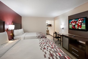 Deluxe Room, 2 Queen Beds, Accessible, Non Smoking (Roll-In Shower)