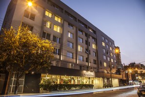 Front of property - evening/night