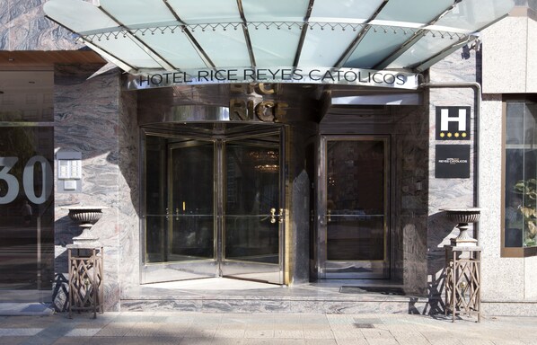 Voorkant van accommodatie