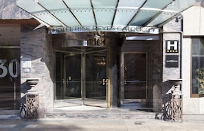 Façade de l’hébergement