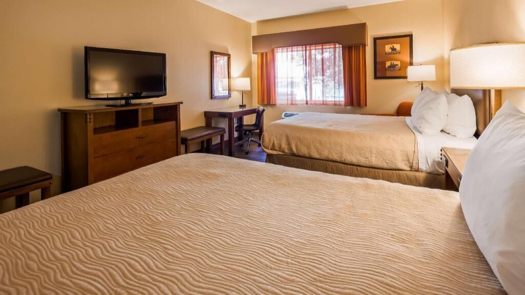 Egyptian cotton sheets, premium bedding, memory foam beds, in-room safe