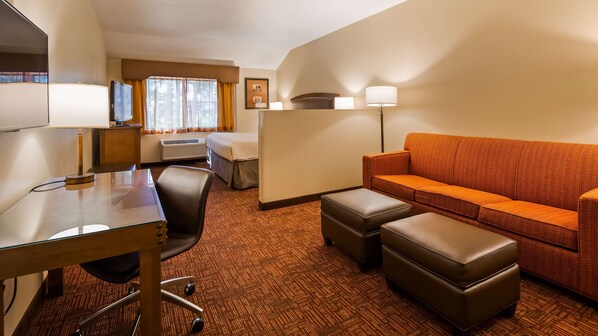 Standard Room, 1 King Bed, Non Smoking, Refrigerator (with Sofabed) | Egyptian cotton sheets, premium bedding, memory foam beds, in-room safe - Best Western Plus Inn Of Williams (Williams)