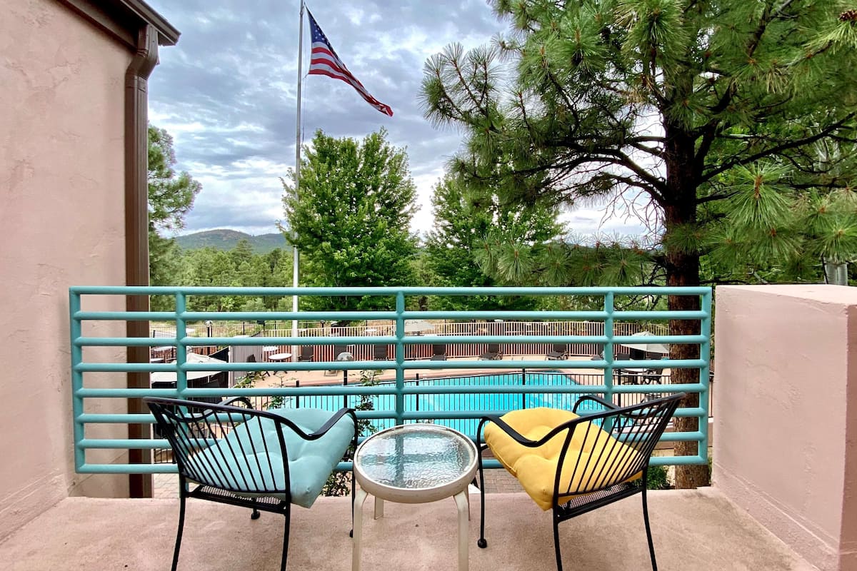 Standard Room, 1 King Bed, Balcony, Pool View (Pool View) | Balcony view