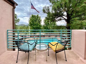 Standard Room, 1 King Bed, Balcony, Pool View (Pool View) | Balcony view