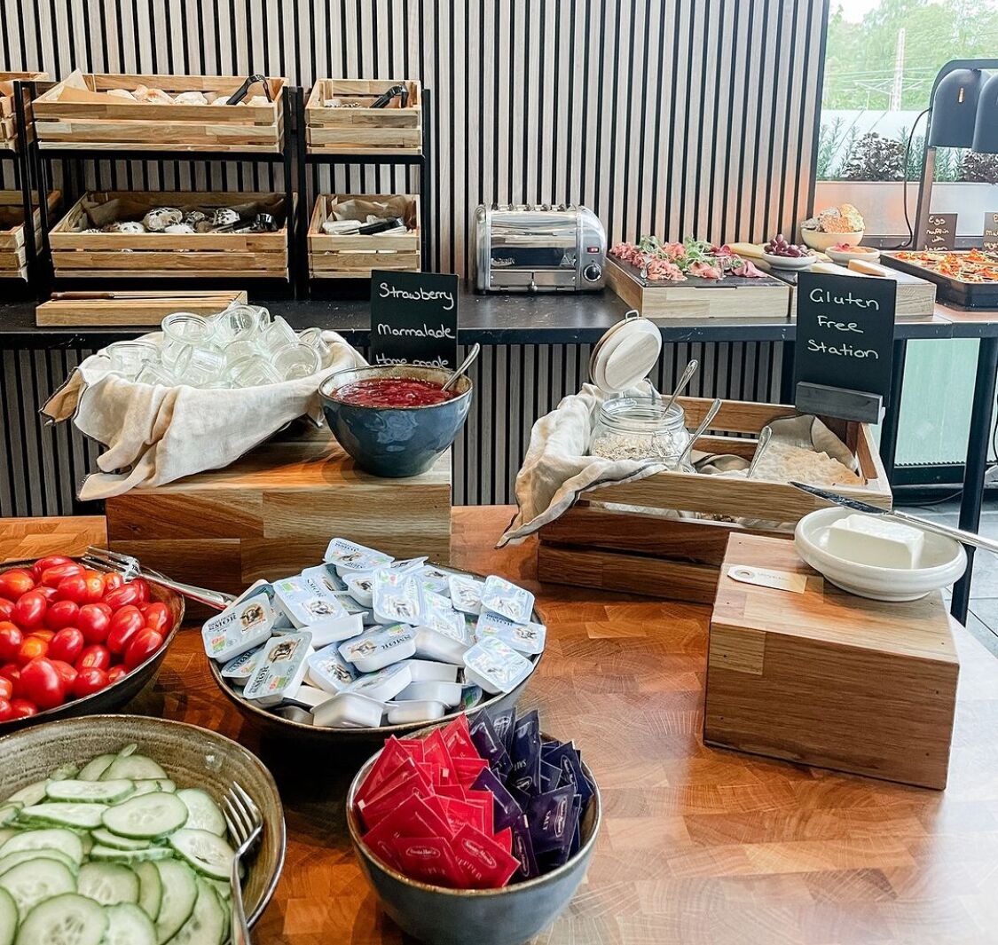 Petit déjeuner buffet